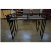 Image 3 : GLASSTOP HALL TABLE