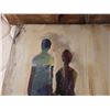 Image 3 : Eastern signed oil on canvas and abstract oil on canvas