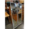 Image 2 : 2 WHITE METAL DRESSING MIRRORS