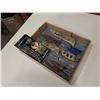Image 1 : TRAY OF NEW KNIVES AND DARTS - CAMO KNIFE, FOLDING KNIFE, THROWING KNIVES