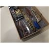 Image 3 : TRAY OF NEW KNIVES AND DARTS - CAMO KNIFE, FOLDING KNIFE, THROWING KNIVES