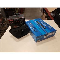 DVD PLAYER AND 2 VR HEADSETS FOR PHONES