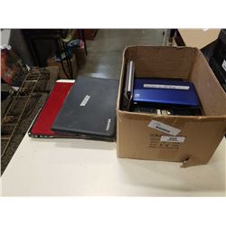 Box of 6 parts laptops