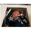 Image 2 : Tray of new shoes, scarfs and more