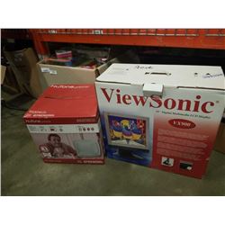 NUTONE VENTILATION FAN AND VIEWSONIC MONITOR