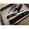 Image 4 : TRAY OF KNIVES - CHOPPER FULL TANG FIXED BLADE, MTECH FOLDING KNIVES, RESCUE KNIFE AND OTHER KNIVES