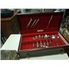 Image 3 : ROGERS ONEIDA A1 CUTLERY IN CANTEEN AND BOOT GLASSES
