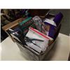 Image 4 : BOX OF ESTATE GOODS, JEWELRY, SWIFFER PADS