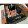 Image 2 : Box of lionel train corporation steel train cars and multi control trainmaster controller