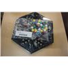 Image 1 : Marble chinese checkers game