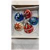 Image 4 : LOT OF VINTAGE MADE IN GERMANY CHRISTMAS ORNAMENTS
