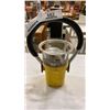 Image 8 : ANTIQUE FAR EAST LANTERN AND VINTAGE STAR HEADLIGHT LANTERN