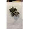 Image 11 : Porcelain turtle, peguin and 2 vases