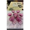 Image 1 : Lot of ruby glass