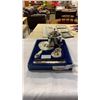 Image 1 : SILVER PLATE VANITY SET AND HUDSON BAY LIDDED DISH