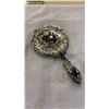 Image 8 : SILVER PLATE VANITY SET AND HUDSON BAY LIDDED DISH
