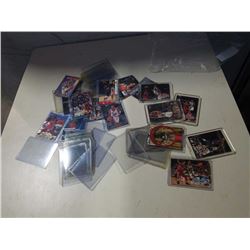 LOT OF BASKETBALL CARDS AND HARD CASES