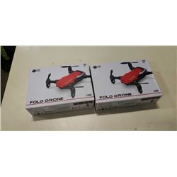 2 NEW FOLD DRONES