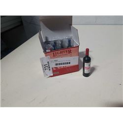 LOT OF NEW WINE BOTTLE BUTANE LIGHTERS