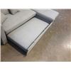 Image 9 : ZERA PULL OUT STORAGE SECTIONAL - SHIPPING DAMAGED