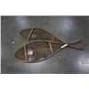 Image 1 : Pair of antique snow shoes