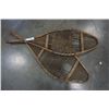 Image 4 : Pair of antique snow shoes