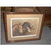 Image 1 : The Thoroughbreds by Fred Stone Framed Litho #1282376