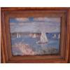 Image 1 : IMPRESSIONIST PRINT OF SAILBOATS IN WATER #1282382