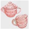 Image 1 : Windsor Diamond Pink Sugar, Lid and Creamer #1282583