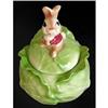 Image 1 : Metlox Potteries RABBIT on CABBAGE Cookie Jar #1282723