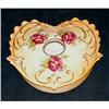 Austrian Ornate Porcelain Floral Hair Receiver #1282734