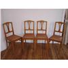 Image 1 : Set of four Vienna Style Chairs #1282770