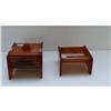 Image 1 : Bakelite Set Butterscotch Vanity Boxes #1282787