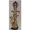Image 1 : White Metal Lamp SKU 4397 #1282864