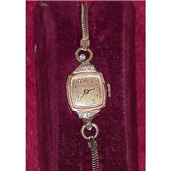 14K Pink & Yellow Watch SKU 4218 #1282871
