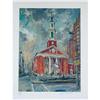 Image 1 : Kamil Kubik, Brick Church, Signed Print #1283225