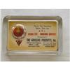 Image 1 : Advertising Glass Paperweight #1283305