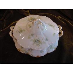 Haviland Limoges Covered Vegetable Dish #1301896