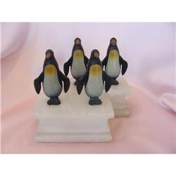 Art Deco Penguin Bookends #1301904