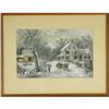 Image 1 : Currier and Ives, ?American Homestead Winter? #1301909