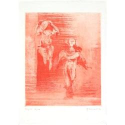 Signed Lithograph Guiramand   Untitled #1301977