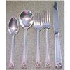 Image 1 : Rogers Silverplated Flatware April 1950 51PC #1302126