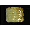 Image 1 : Carved Jade Buckle. #1302140