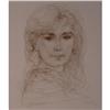 Image 1 : My Girl Inga lithograph by Edna HIbel #1302325