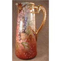 Lenox BELLEEK Dragon HANDLE Pitcher SIGNED #1302364