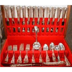 Louis XV STERLING Roden/Birks SERVES 12 -79 pcs#1302367