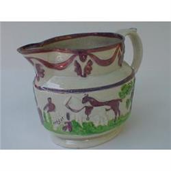 EARLY 19th c. STAFFORDSHIRE PITCHER #1302432