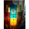 Image 1 : *EAMES ERA COLORED LUCITE HANGING SWAG LAMP #1302510