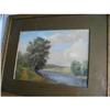 Image 1 : Antique British Impressionist Landscape Listed #1302513