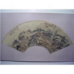 fine Chinese Fan Painting #1302634